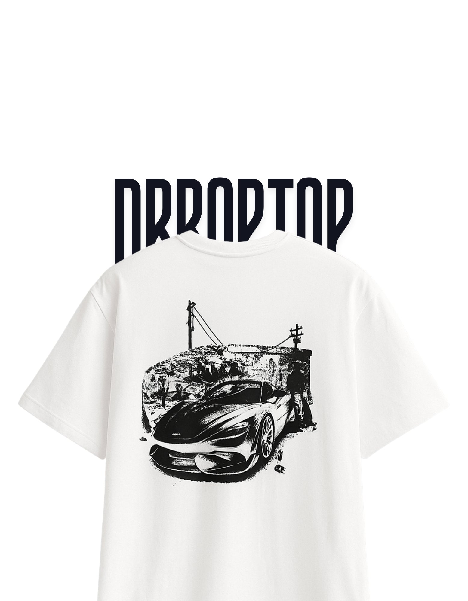 DRROPTOP - MC650S WHITE T-SHIRT