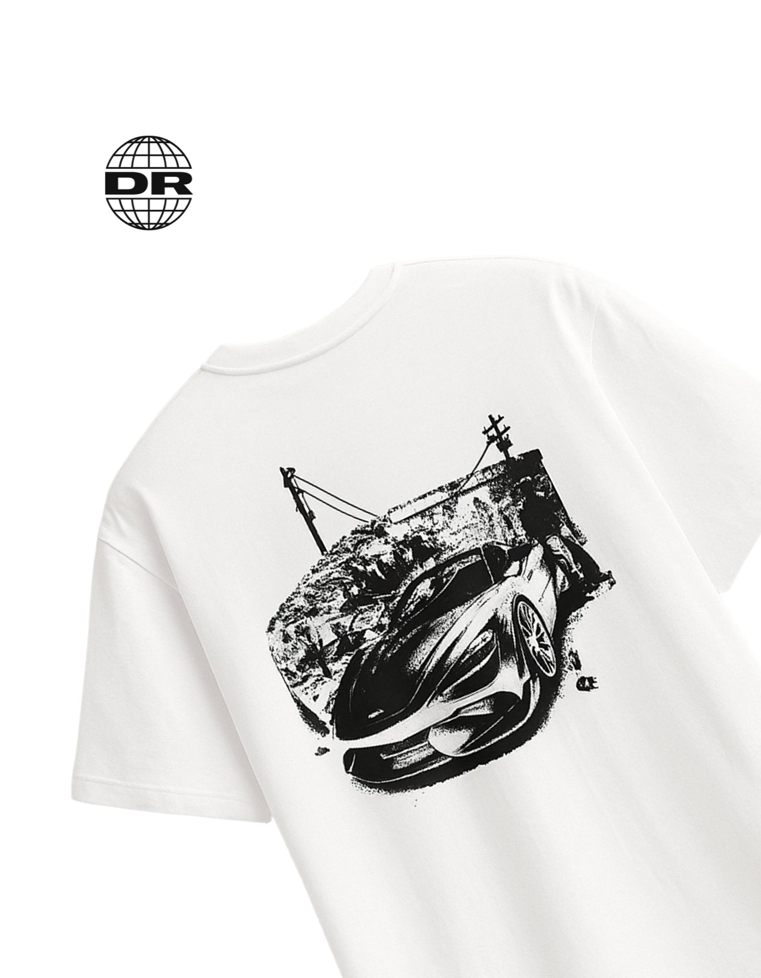 DRROPTOP - MC650S WHITE T-SHIRT
